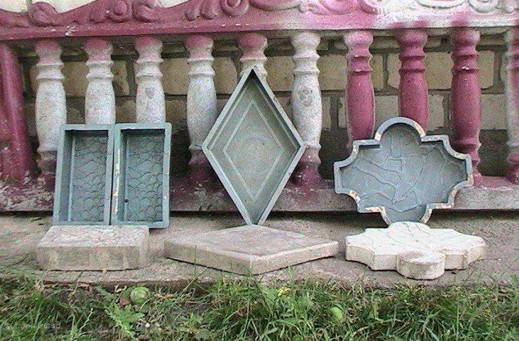 Форма для тротуарной плитки своими руками: советы по изготовлению