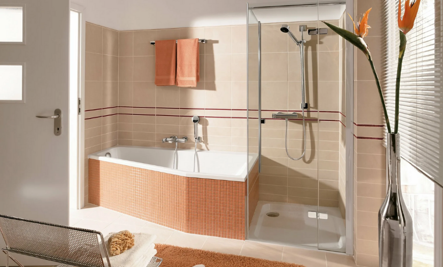 Ремонт ванной комнаты и туалета, фото интересных решений