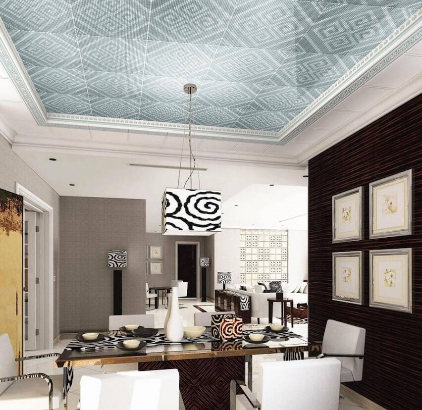 Натяжной потолок на кухне. Дизайн. Фото решений. Правильный монтаж