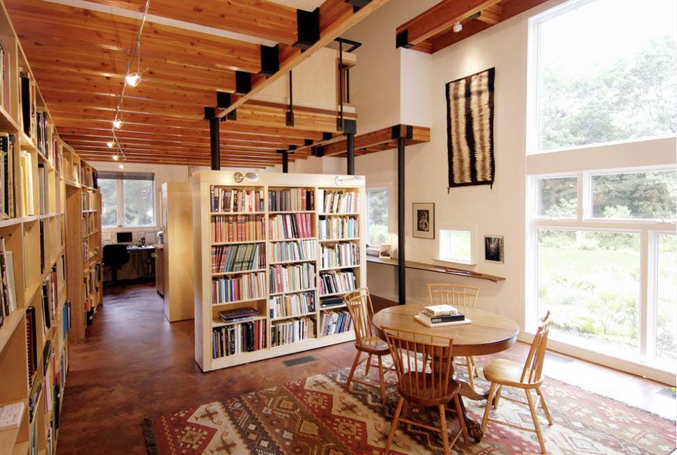 Перегородки для зонирования пространства в комнате: специфичность применения