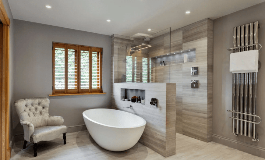 Ремонт ванной комнаты и туалета, фото интересных решений