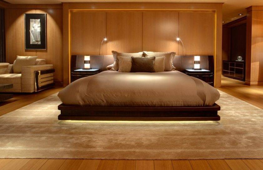 Люстра в спальню: интересные идеи светодизайна и технические рекомендации