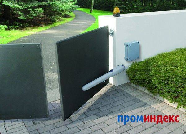 Установка автоматики на распашные ворота
