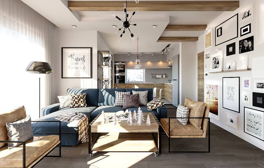 Гостиная в скандинавском стиле: создание легкого и непринужденного интерьера