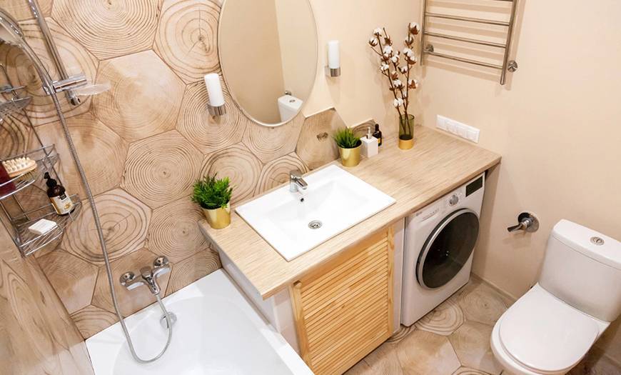 Ремонт ванной комнаты и туалета, фото интересных решений