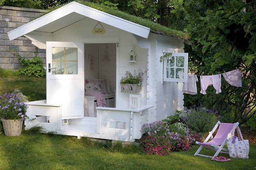 Детский домик своими руками: варианты, идеи и инструкции