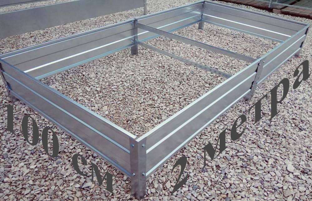 Грядки из оцинкованной стали от популярных производителей
