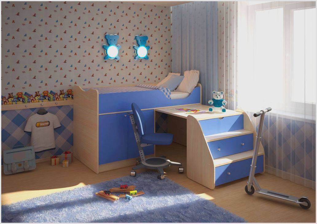 Кровать двухъярусная с диваном: удобство и оптимизация пространства