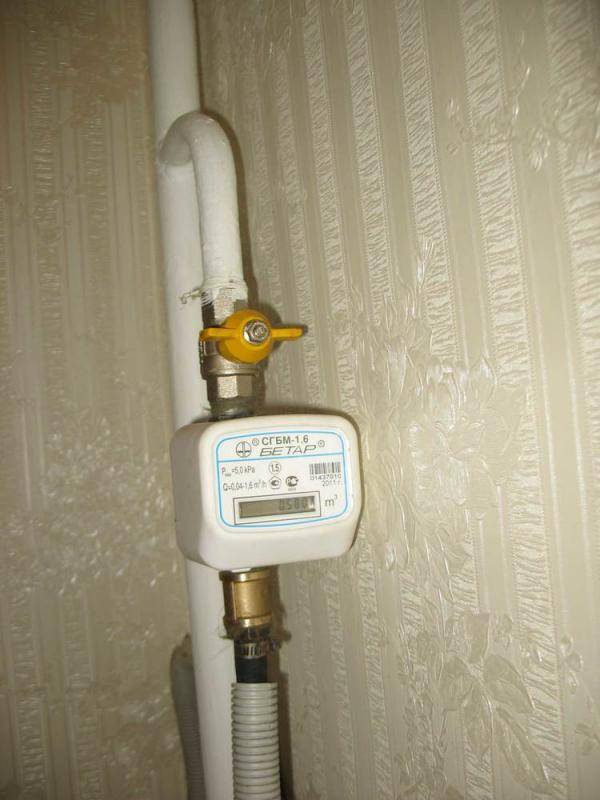 Где устанавливается газовый счетчик для частного дома