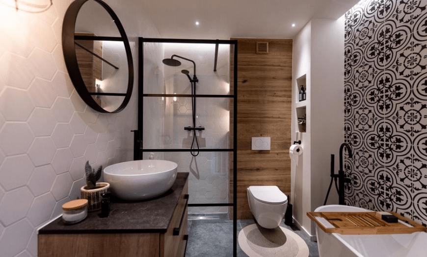 Ремонт ванной комнаты и туалета, фото интересных решений