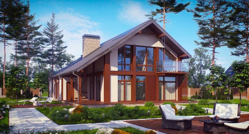 Проекты коттеджей: типовые и оригинальные варианты зданий