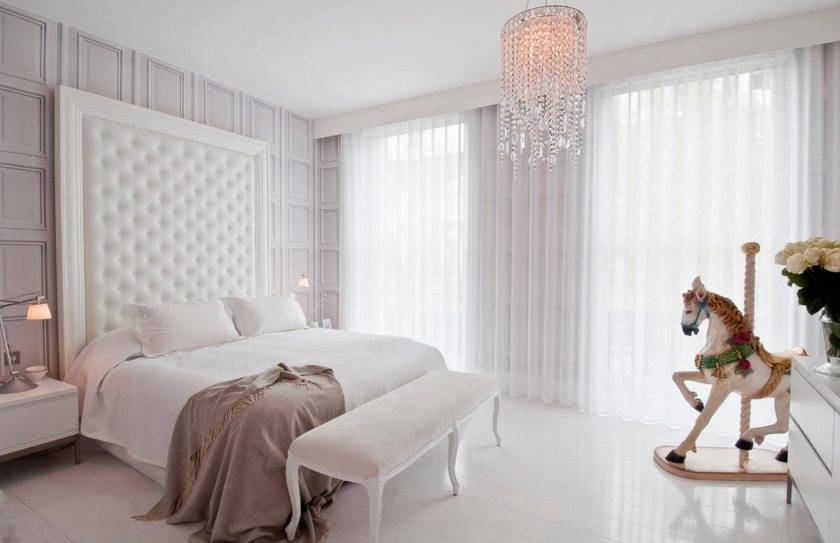 Люстра в спальню: интересные идеи светодизайна и технические рекомендации