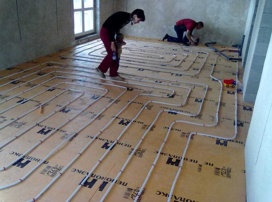 Как подключить теплый пол своими руками: этапы подключения водяного пола