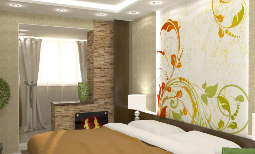 Обои в спальне: фото в интерьере и рекомендации по созданию дизайна