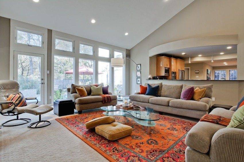 Точечные светильники для гипсокартонных потолков: стильный свет