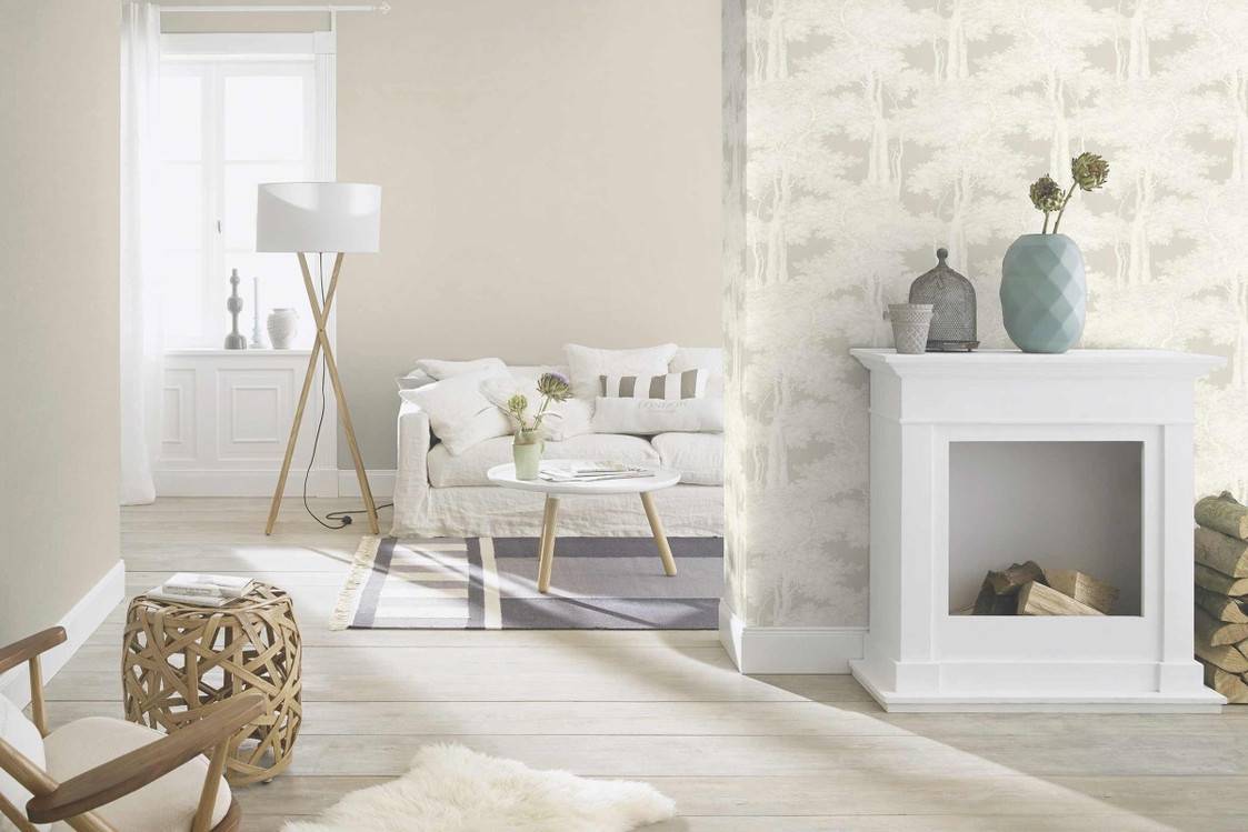 Обои для гостиной: фото интерьеров с интересным дизайном