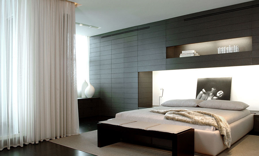 Обои в спальне: фото в интерьере и рекомендации по созданию дизайна